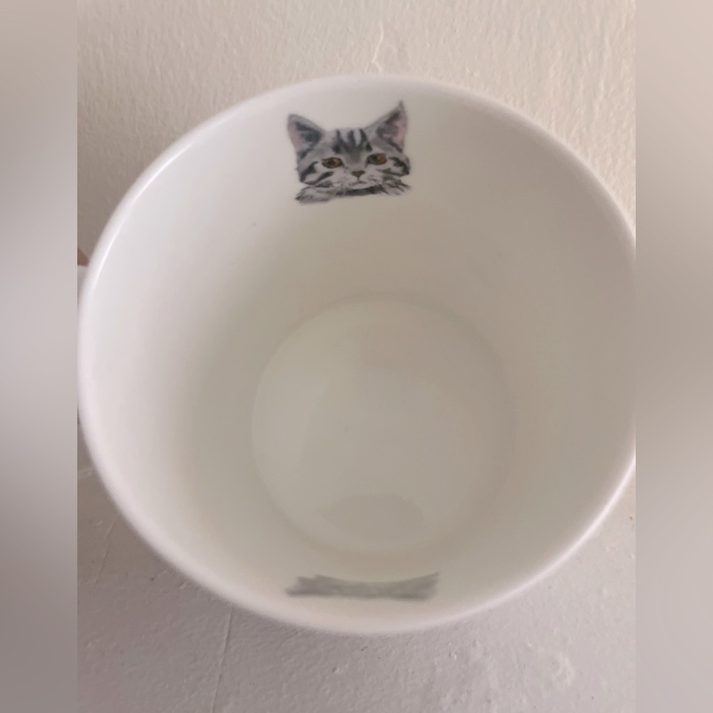 RARE: Dunoon Pawtraits Handmade Ceramic Tea Mug/Cat Portrait/Art/Cat Lover Gift - Picture 2 of 9